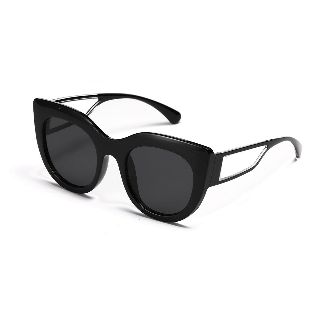 Women's fashionable cat-eye sunglasses with wide UV protection lenses Kalsten