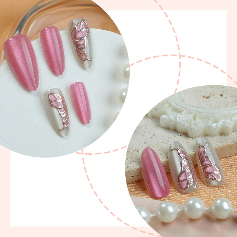 Artisan Decorated Press-On Nail Set kalsten