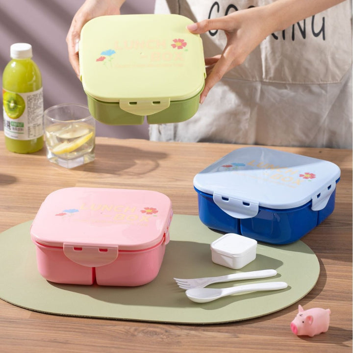 Stackable Multi-Compartment Lunch Box