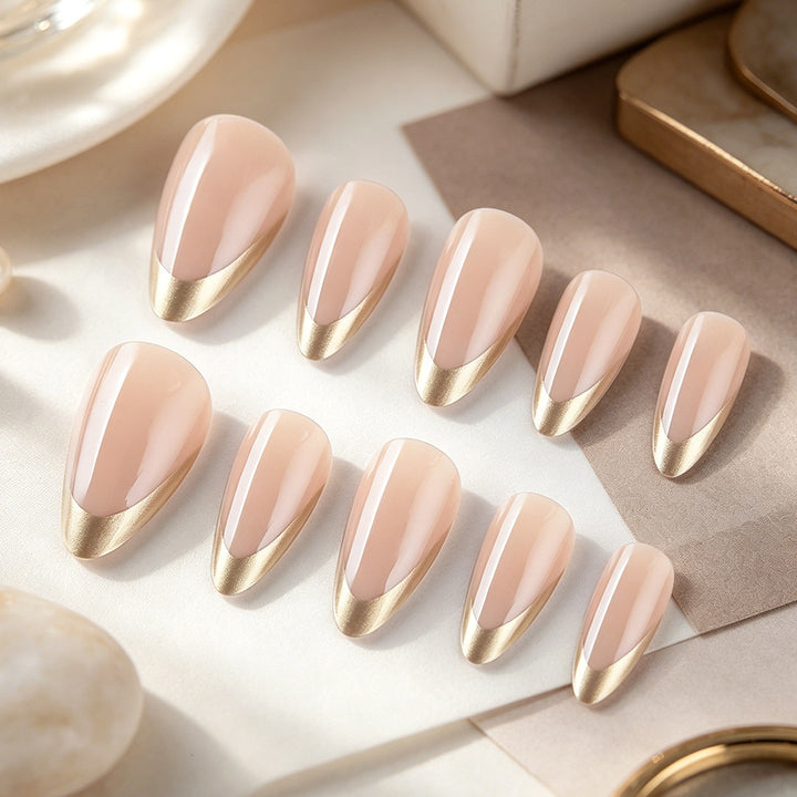 Premium Glossy Gel Nail Extensions Kalsten