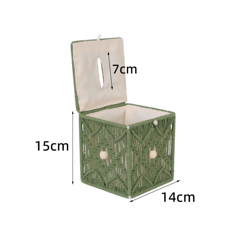 Macrame Storage Box Kalsten