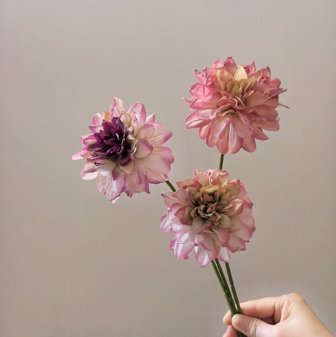 Lifelike Dahlia Stem