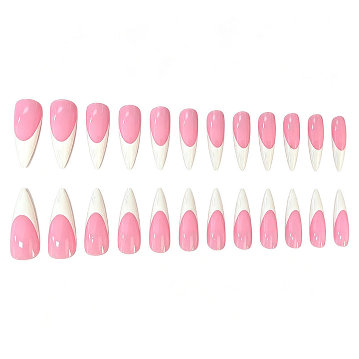 Elegant French Tip Nail Design Kalsten