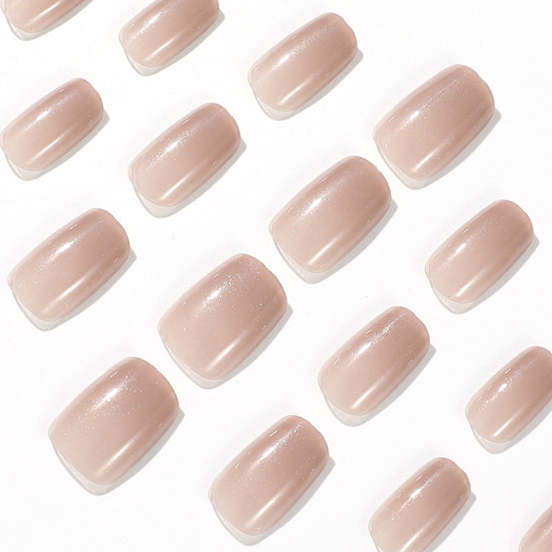Glossy Square Nail Extensions Kalsten