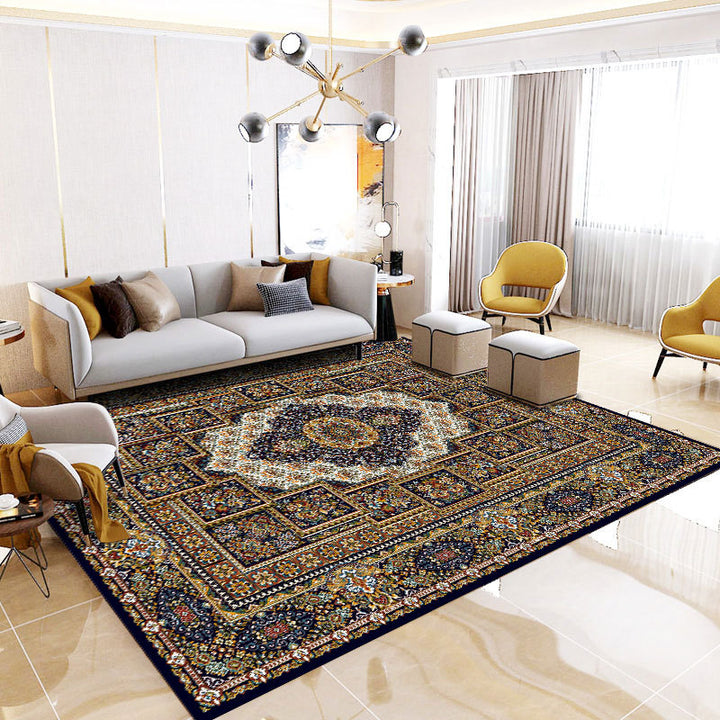 Luxurious Floral Patterned Area Rug