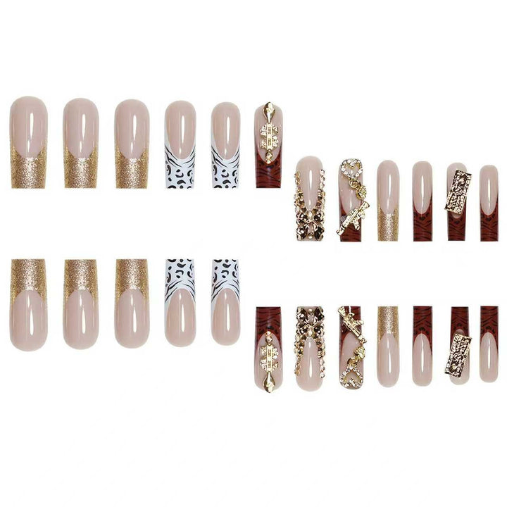 Luxury 3D Art Nail Extensions Kalsten