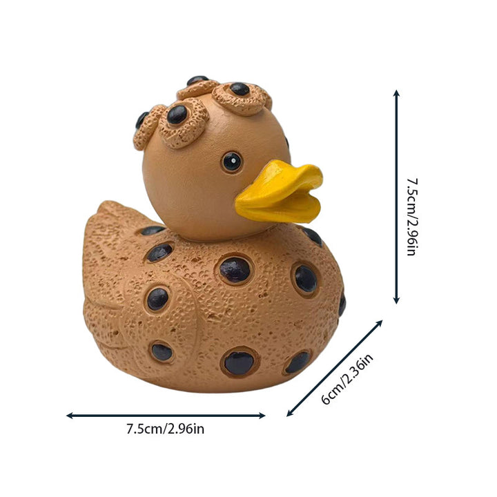 Decorative figure rubber duck with surprise element Kalsten