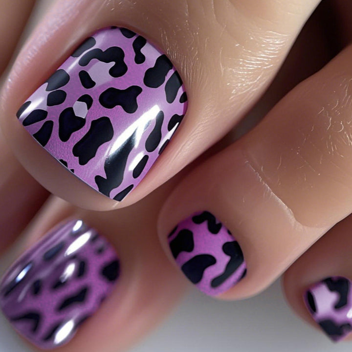 Stylish Leopard Print Nail Wraps Kalsten