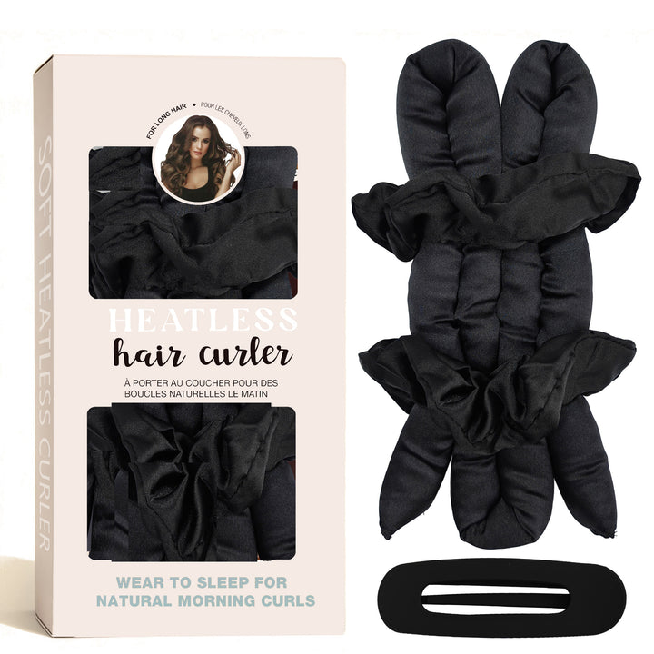 Heatless Hair Bow Curlers