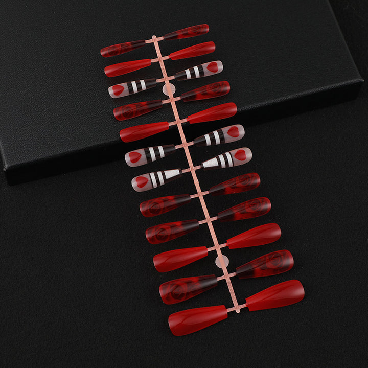 Trendy glamorous design artificial nails Kalsten