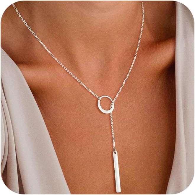 Double Layered Heart Pendant Necklace Kalsten