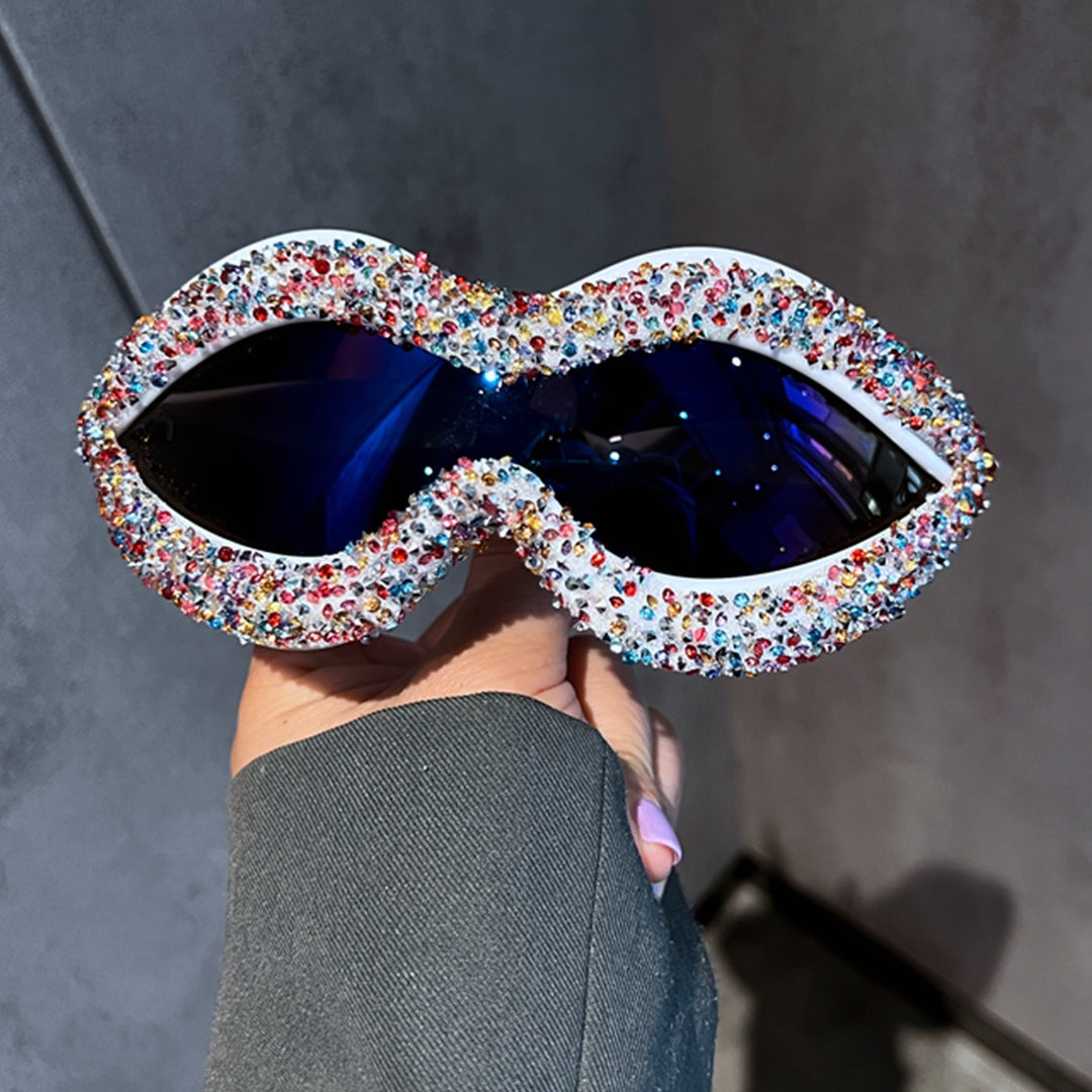 Women statement sunglasses with sparkling crystal embellishments Kalsten