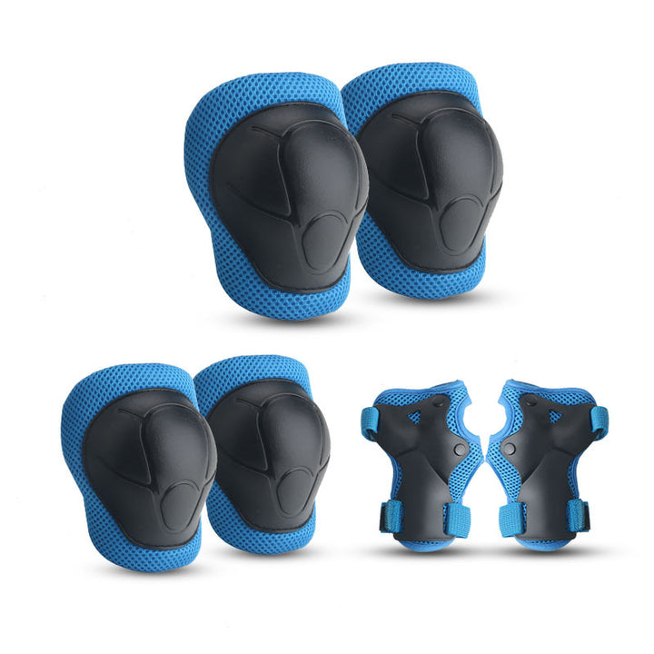 Children's Colorful Safety Helmet and Protective Gear Set Kalsten