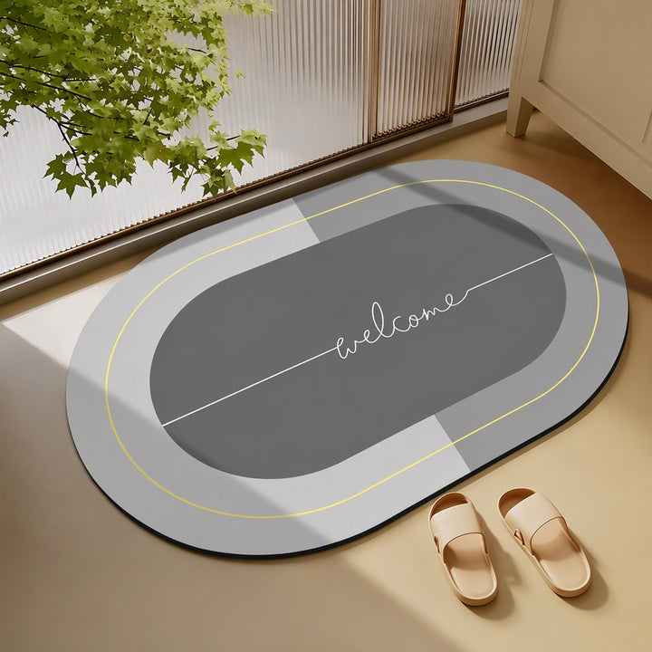 Oval Welcome Door Mat Kalsten