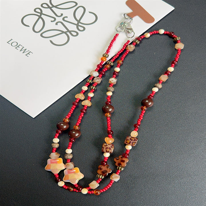 Artistic Beaded Charm Necklace Kalsten 1790134835