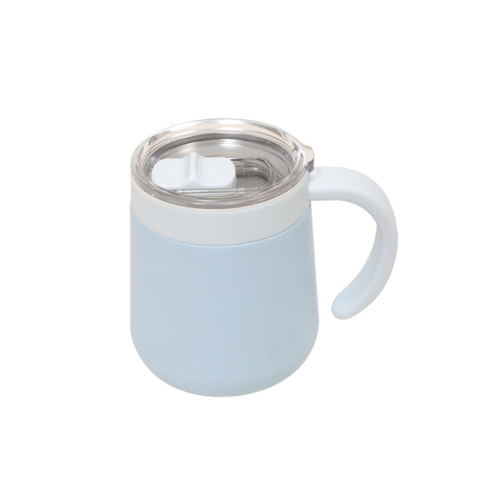 Ladies insulated mug with non-slip grip and leak-proof lid Kalsten
