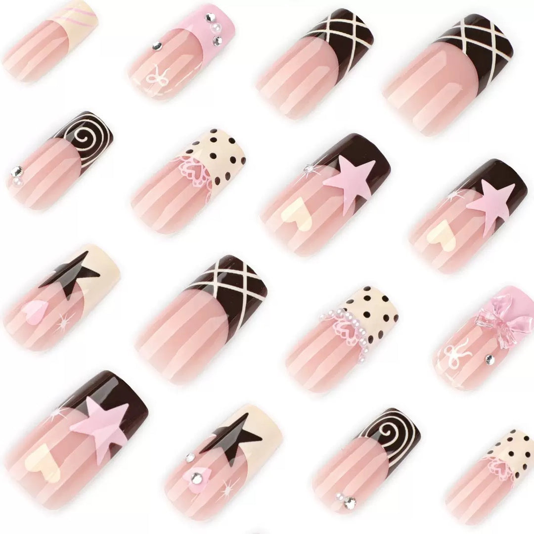 Artistic 3D Decorative Nail Extensions Kalsten