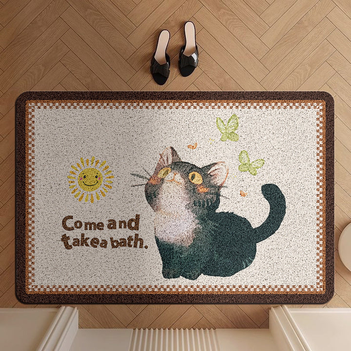 Cat-Themed Doormat Kalsten