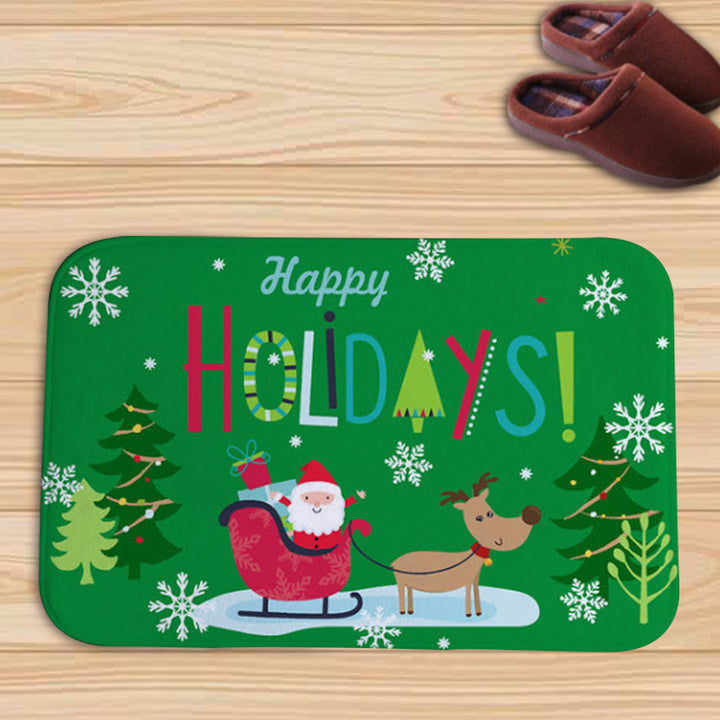 Christmas Decorative Bath Mat Kalsten