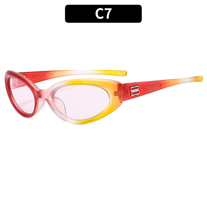 Futuristic Cat-Eye Sunglasses