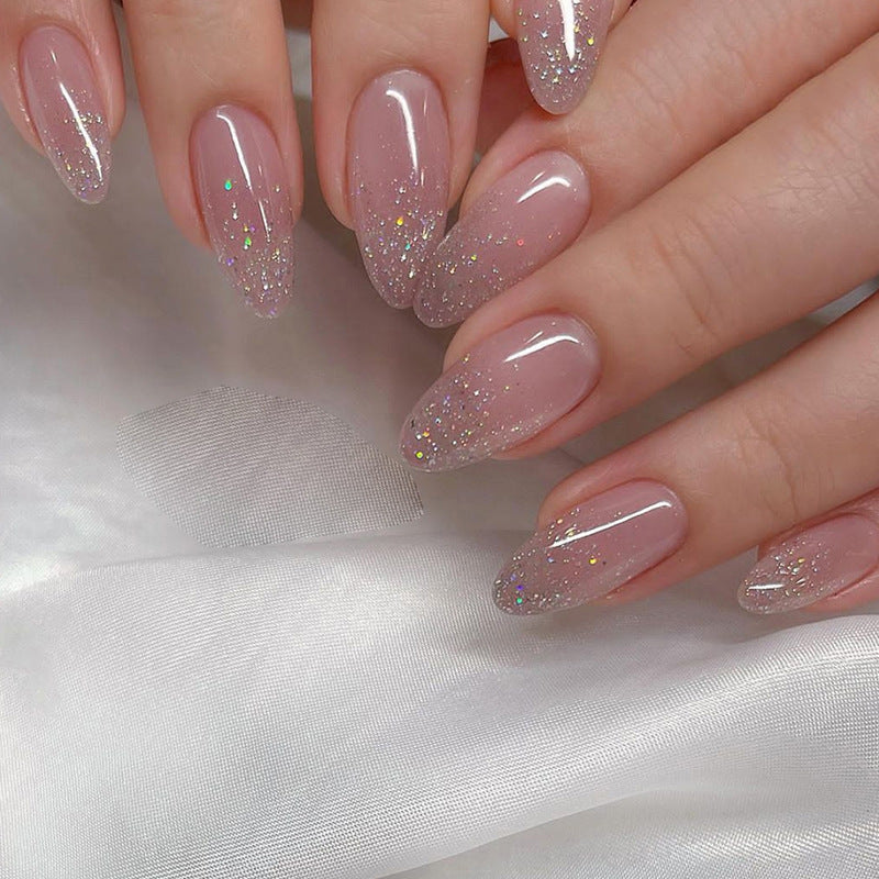 Elegant DIY Glittering Press-On Nail Set Kalsten