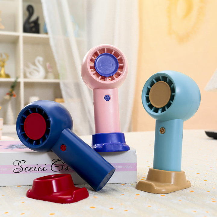 Women's portable USB mini fan with flexible tilt mechanism Kalsten