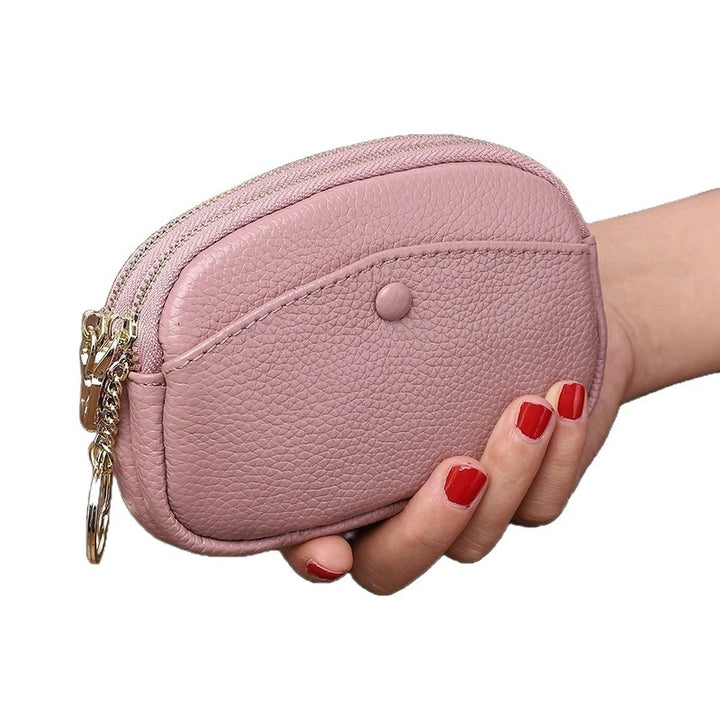 Compact Leather Coin Pouch Kalsten