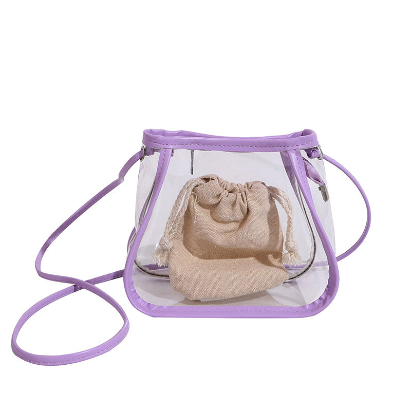 Transparent Mini Bucket Bag Kalsten
