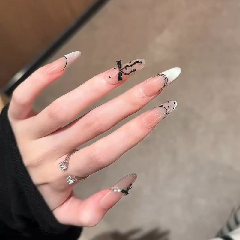 Decorative Glittery Press-On Nail Tips Kalsten