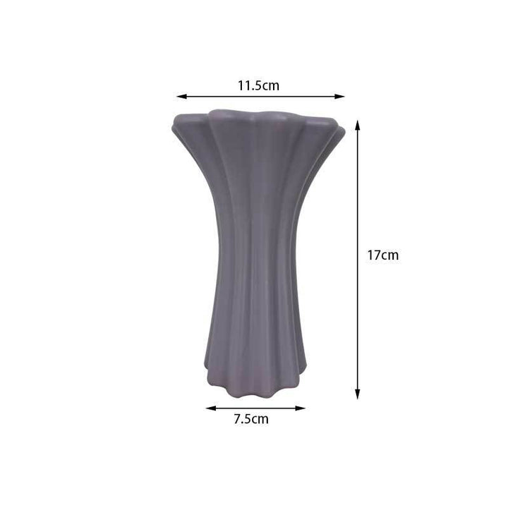 Sculpted Decorative Floral Vase Kalsten
