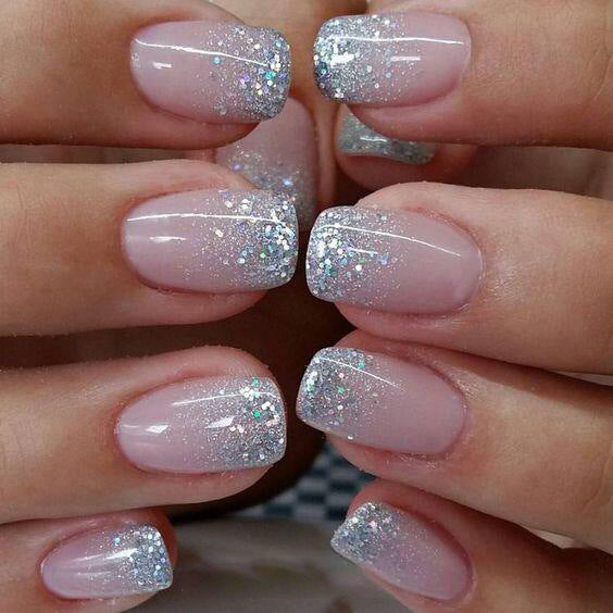 Glittery Press-On Nail Collection Kalsten