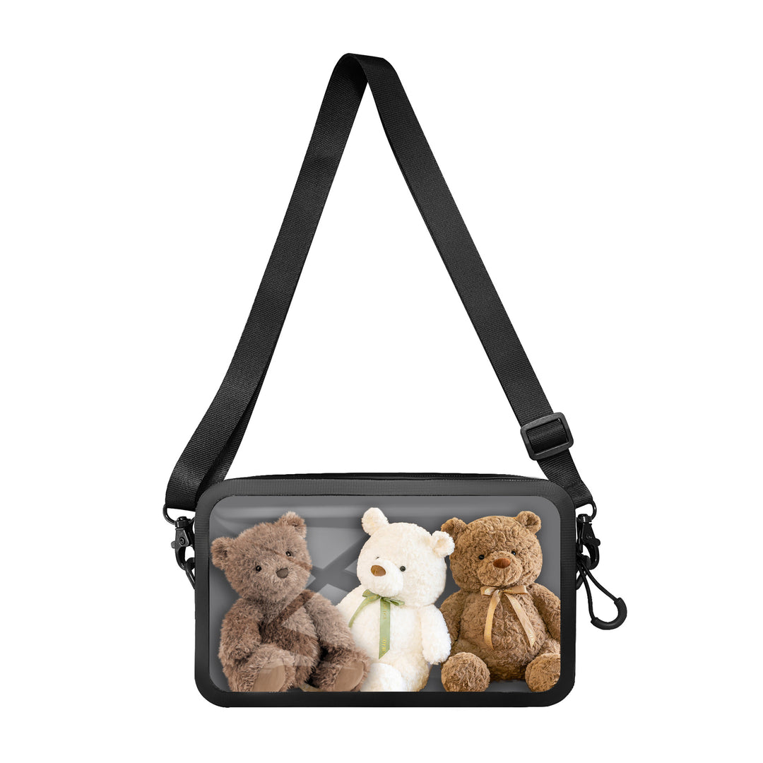 Waterproof shoulder bag with transparent smartphone case Kalsten