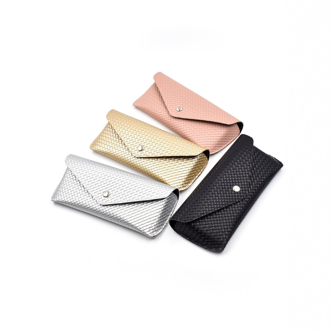 Textured Leather Eyewear Wallet Kalsten