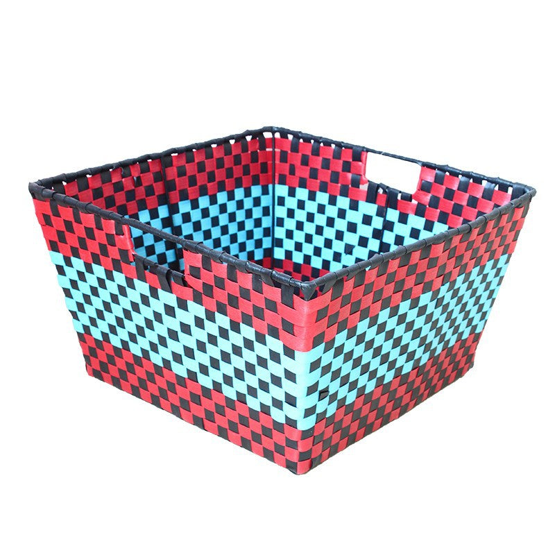Sparkling storage basket with carrying handle Kalsten