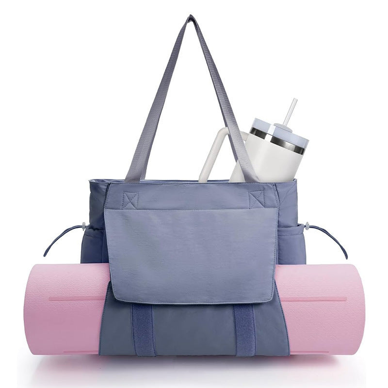 Versatile sports bag with separate yoga mat carrying compartment Kalsten