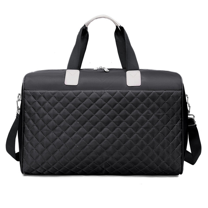 Quilted Travel Weekender Duffel Bag Kalsten