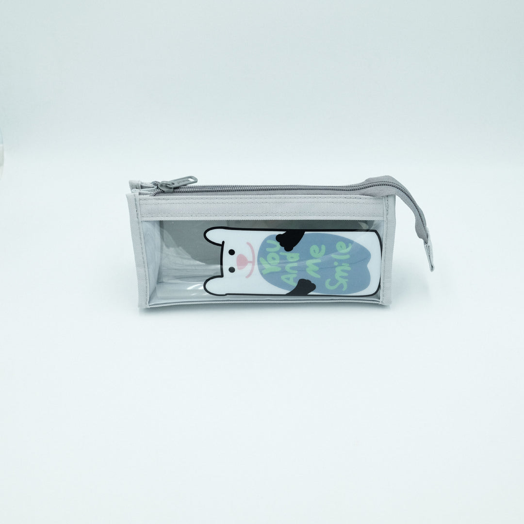 Creative Cartoon Zippered Pencil Case