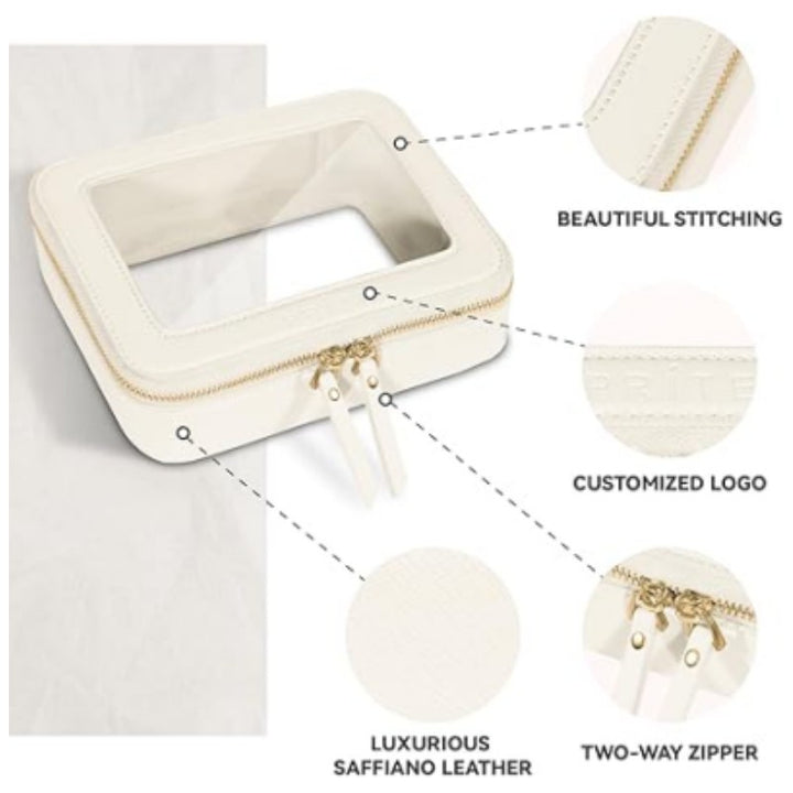 Cosmetic organizer with viewing window Kalsten
