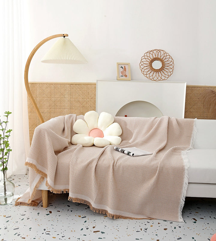 Cozy Textured Sofa Cover
