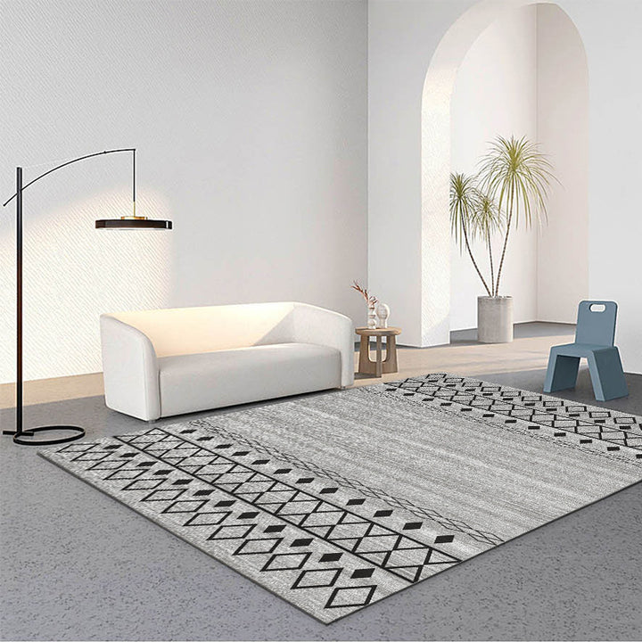 Geometric Patterned Area Rug
