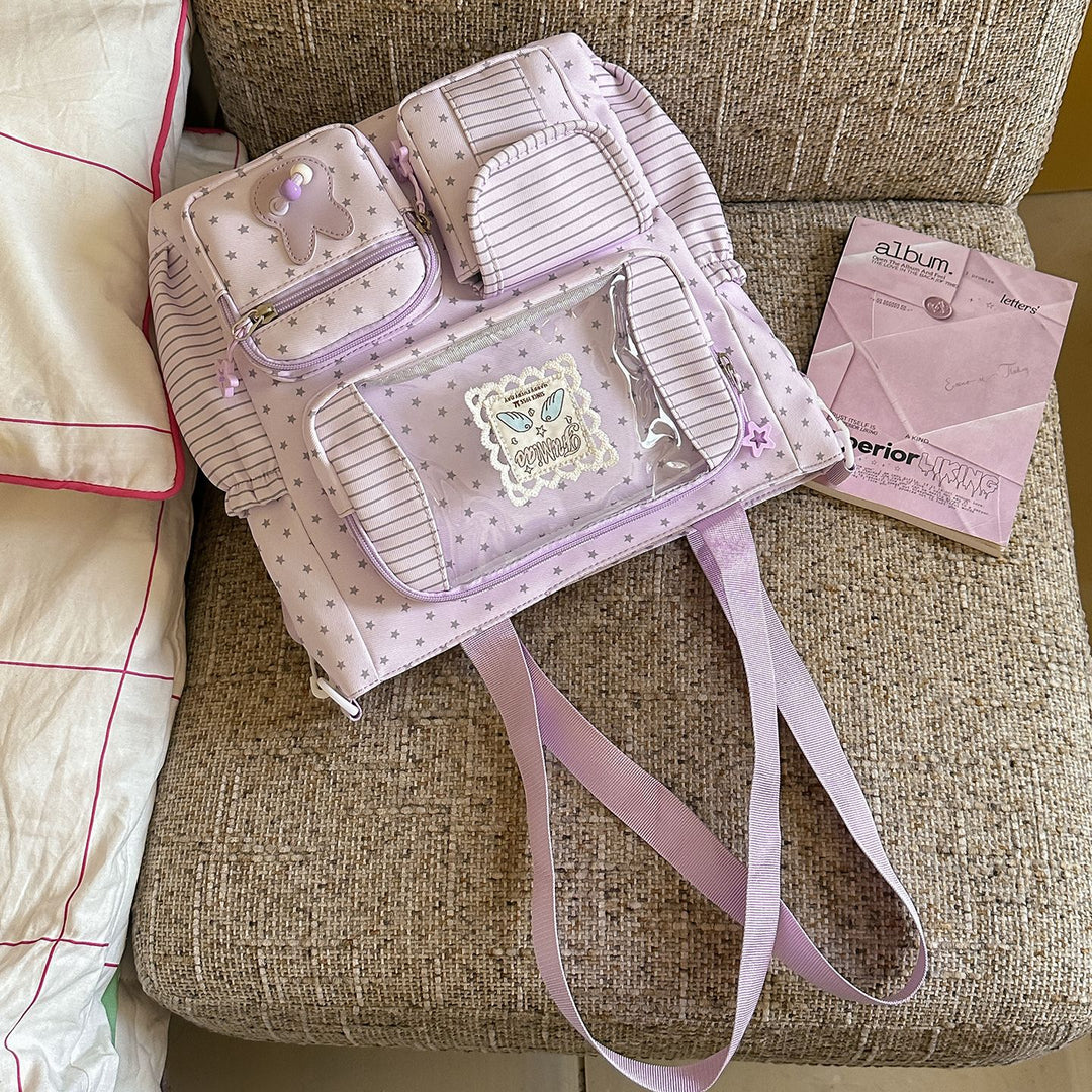 Playful Bunny Ear School Backpack Kalsten