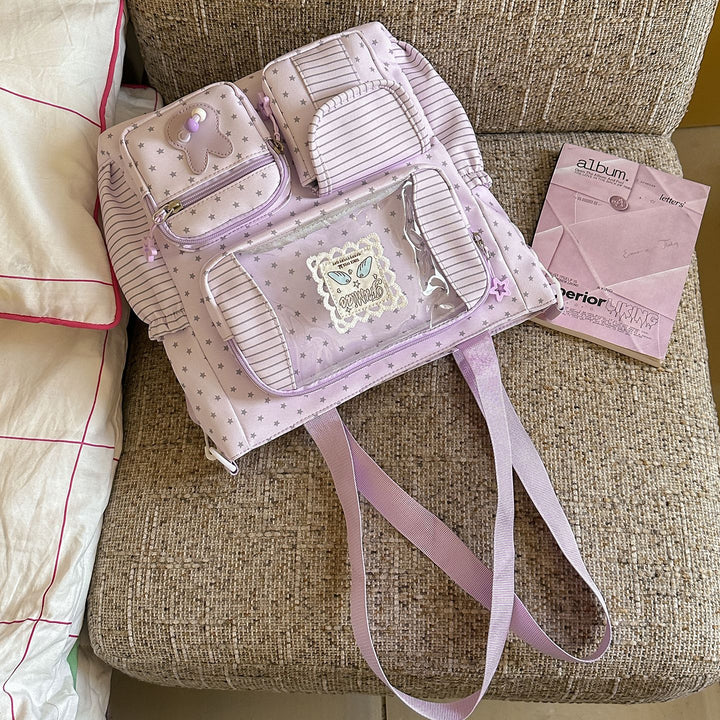 Playful Bunny Ear School Backpack Kalsten