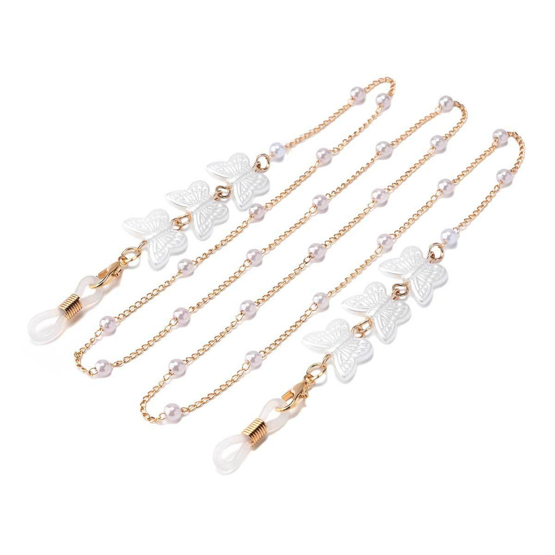 Heart-Embellished Eyewear Chain Kalsten
