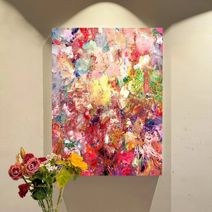 Vibrant Abstract Canvas Wall Art