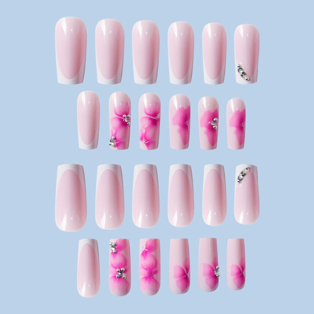 Floral Art Press-On Nail Set Kalsten