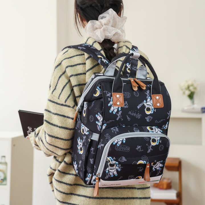 Cartoon-Themed Multi-Compartment Backpack Kalsten