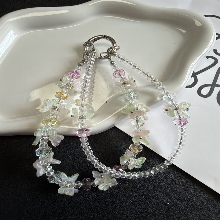 Floral Beaded Keychain Kalsten