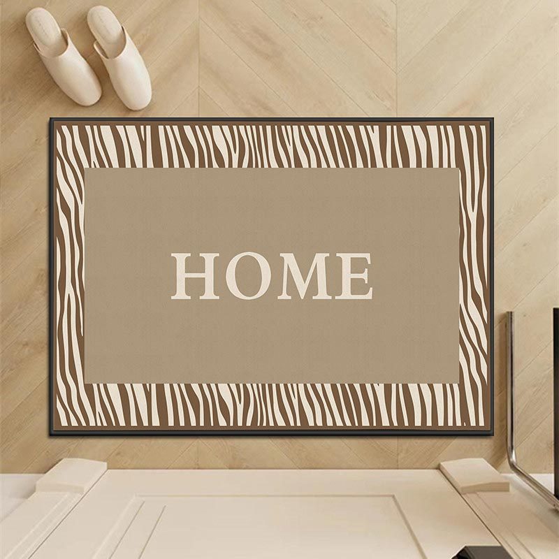 Decorative Textured Welcome Mat