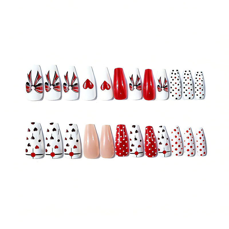 Romantic Love-Themed Nail Art Kalsten