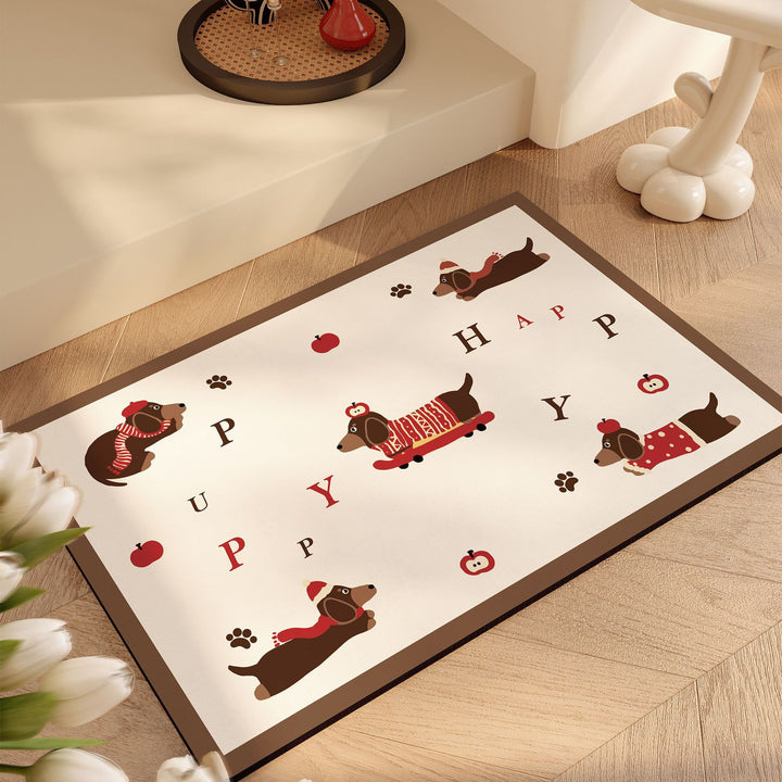 Cute Cartoon Animal Bath Mat Kalsten